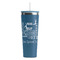 Gymnastics with Name/Text Steel Blue RTIC Everyday Tumbler - 28 oz. - Front