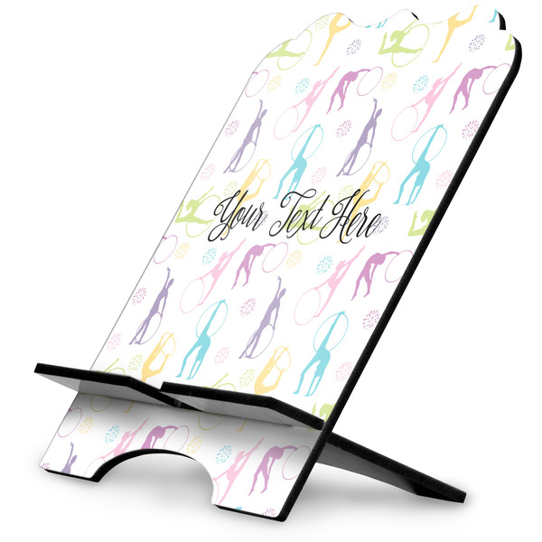 Custom Gymnastics with Name/Text Stylized Tablet Stand (Personalized)