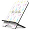 Gymnastics with Name/Text Stylized Tablet Stand - Side View