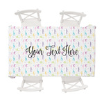 Gymnastics with Name/Text Tablecloth - 58"x102" (Personalized)