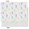 Gymnastics with Name/Text Tissue Paper - Heavyweight - Large - Front & Back