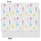 Gymnastics with Name/Text Tissue Paper - Heavyweight - Medium - Front & Back