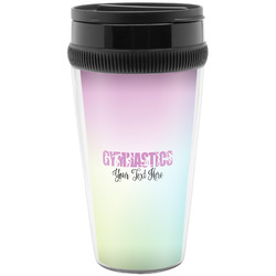 Gymnastics with Name/Text Acrylic Travel Mug without Handle (Personalized)