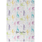 Gymnastics with Name/Text Waffle Weave Towel - Full Color Print - Approval Image