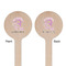 Gymnastics with Name/Text Wooden 6" Stir Stick - Round - Double Sided - Front & Back