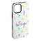 Gymnastics with Name/Text iPhone 15 Plus Tough Case - Angle