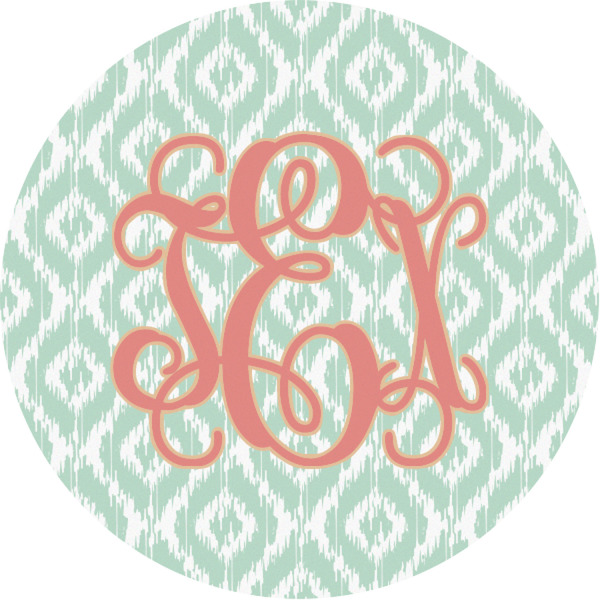 Custom Monogram Multipurpose Round Labels - 1"