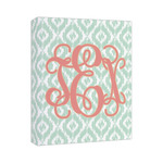 Monogram Canvas Print - 11" x 14"