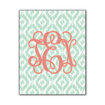 Monogram Wood Print - 11" x 14"