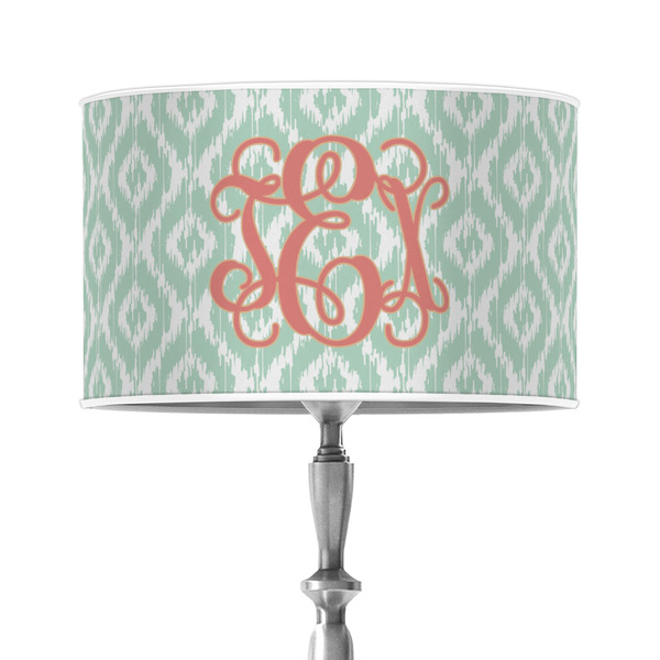 Custom Monogram 12" Drum Lamp Shade - Poly-film