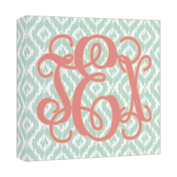 Custom Monogram Canvas Print - 12" x 12"