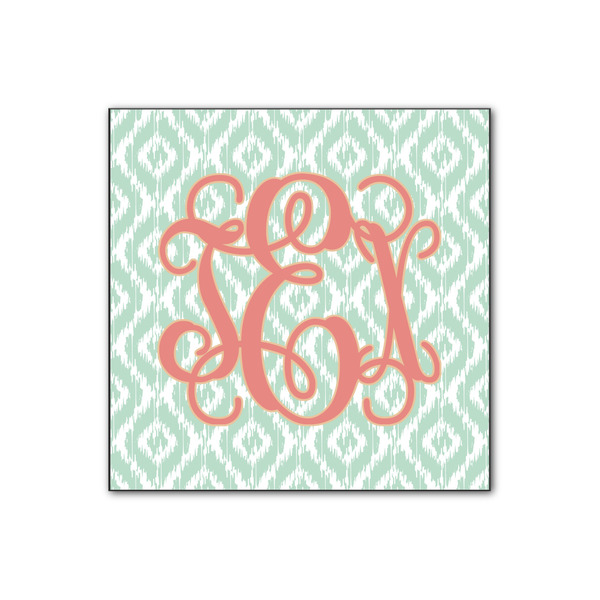 Custom Monogram Wood Print - 12" x 12"