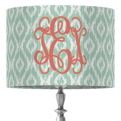 Monogram 16" Drum Lamp Shade - Fabric