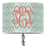 Monogram 16" Drum Lamp Shade - Poly-film