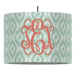 Monogram 16" Drum Pendant Lamp - Fabric