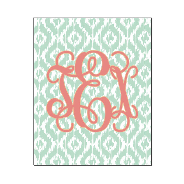 Custom Monogram Wood Print - 16" x 20"