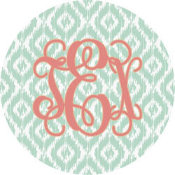 Monogram Multipurpose Round Labels - 2"