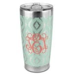 Monogram 20oz Stainless Steel Double Wall Tumbler - Full Print