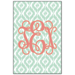 Monogram Wood Print - 20" x 30"