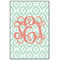 Monogram 20x30 Wood Print - Front View