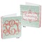 Monogram 3-Ring Binder Front and Back