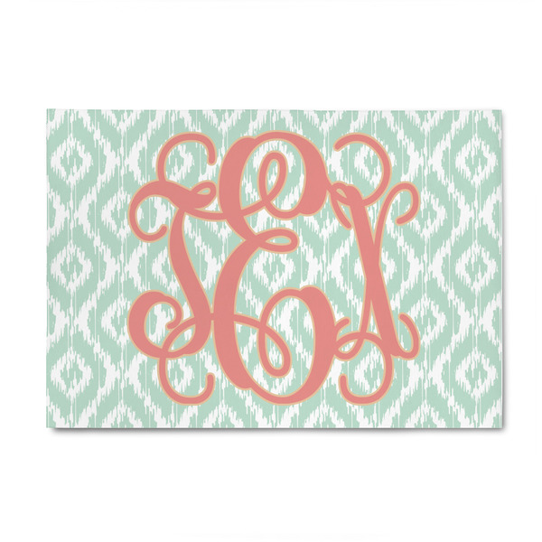 Custom Monogram Patio Rug - 4' x 6'