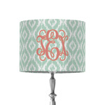 Monogram 8" Drum Lamp Shade - Fabric