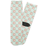 Monogram Adult Crew Socks