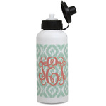 Monogram Water Bottles - Aluminum - 20 oz - White