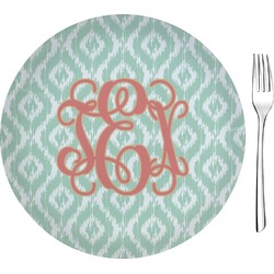 Monogram 8" Glass Appetizer / Dessert Plate