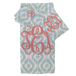 Monogram Bath Towel Set - 3 Pcs