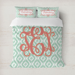 Monogram Duvet Cover Set - Full / Queen