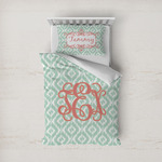 Monogram Duvet Cover Set - Twin