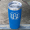 Monogram Blue Polar Camel Tumbler - 20oz - Angled