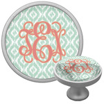 Monogram Cabinet Knob - Silver