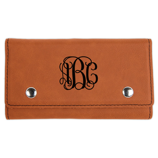 Custom Monogram Cards & Dice Set - Rawhide