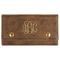 Monogram Cards & Dice Set - Rustic Brown - Front