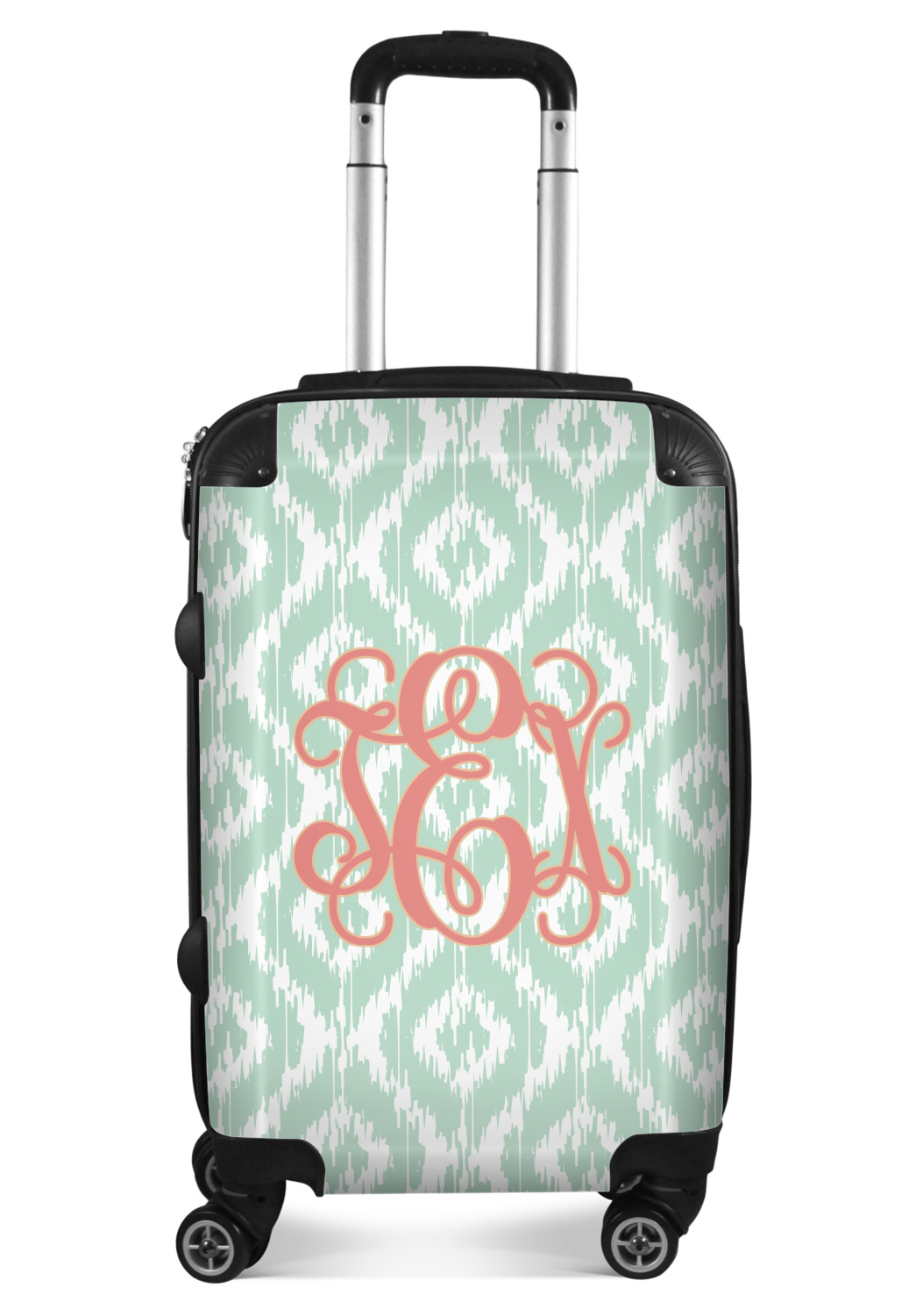 monogrammed hard shell luggage