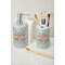 Monogram Ceramic Bathroom Accessories - LIFESTYLE (toothbrush holder & soap dispenser)
