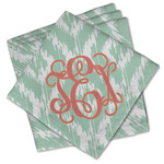 Monogram Cloth Cocktail Napkins - Set of 4