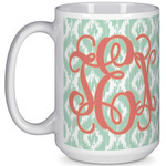 Monogram 15 oz Coffee Mug - White