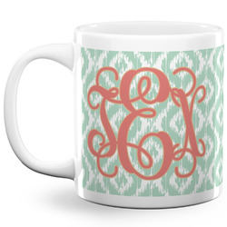 Monogram 20 oz Coffee Mug - White