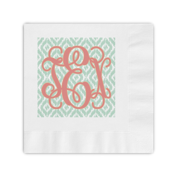 Custom Monogram Coined Cocktail Napkins