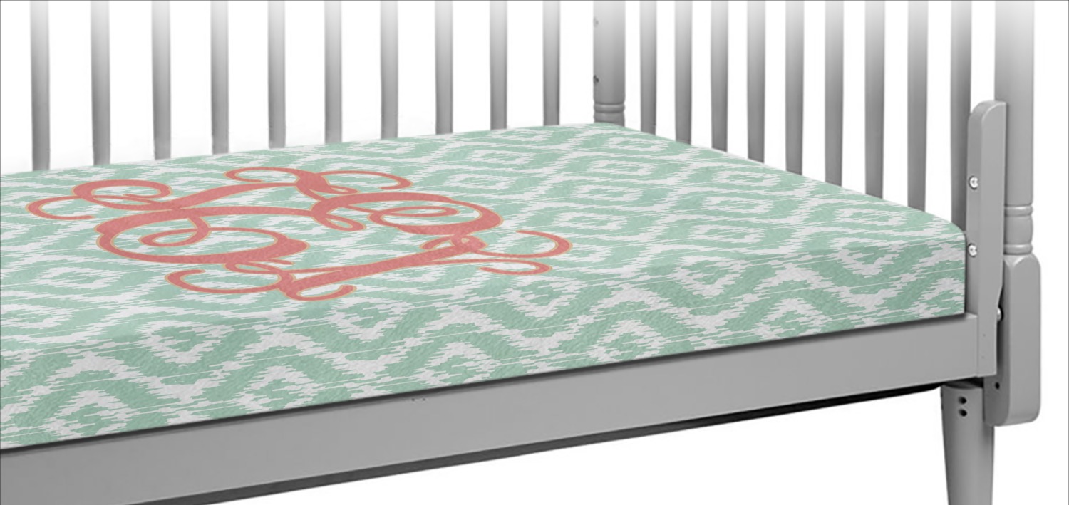 Monogram 2024 crib sheets