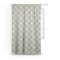 Monogram Curtain With Window and Rod