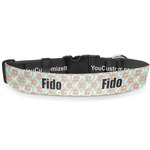 Monogram Deluxe Dog Collar - Extra Large - 16" to 27"