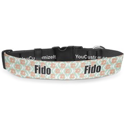 Monogram Deluxe Dog Collar - Extra Large - 16" to 27"