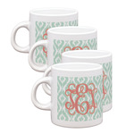 Monogram Single Shot Espresso Cups - Set of 4