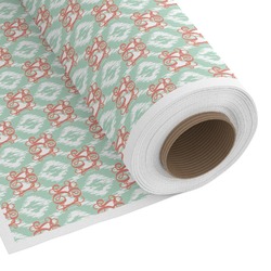 Monogram Fabric by the Yard - Spun Polyester Poplin