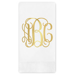 Monogram Guest Napkins - Foil Stamped